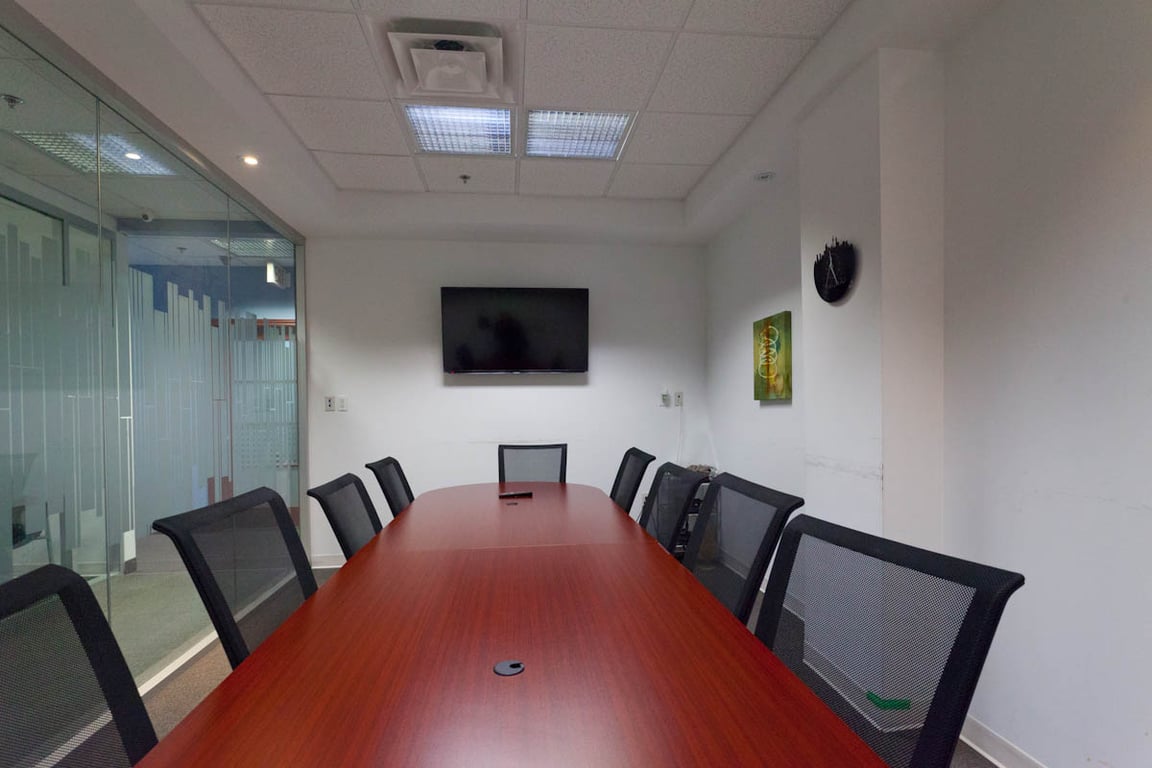 An interior shot of Boardroom - 4 to 10 user