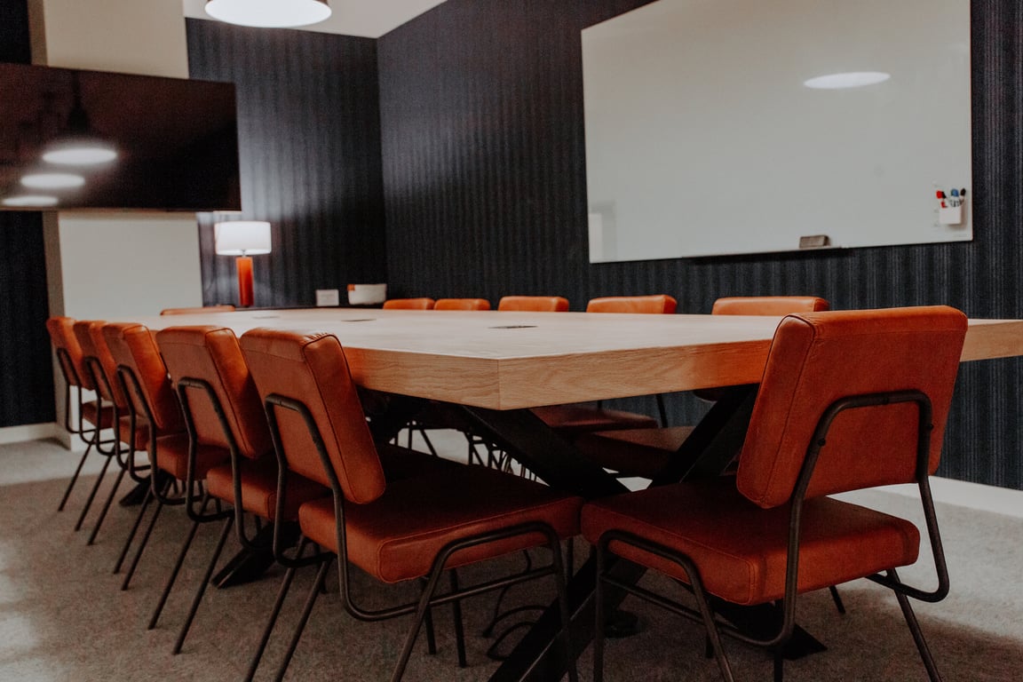 An interior shot of Booker T Conference Room