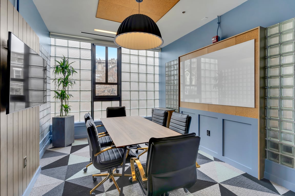An interior shot of Medium Industrial Meeting Room