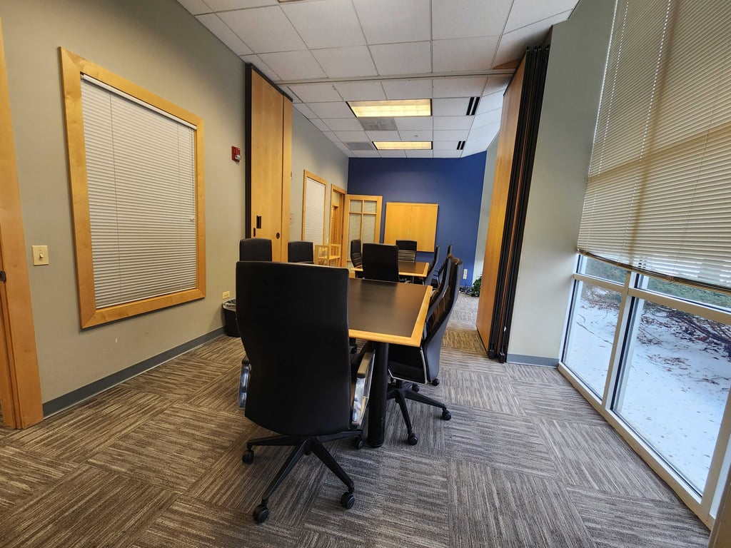 An interior shot of Large Meeting Room