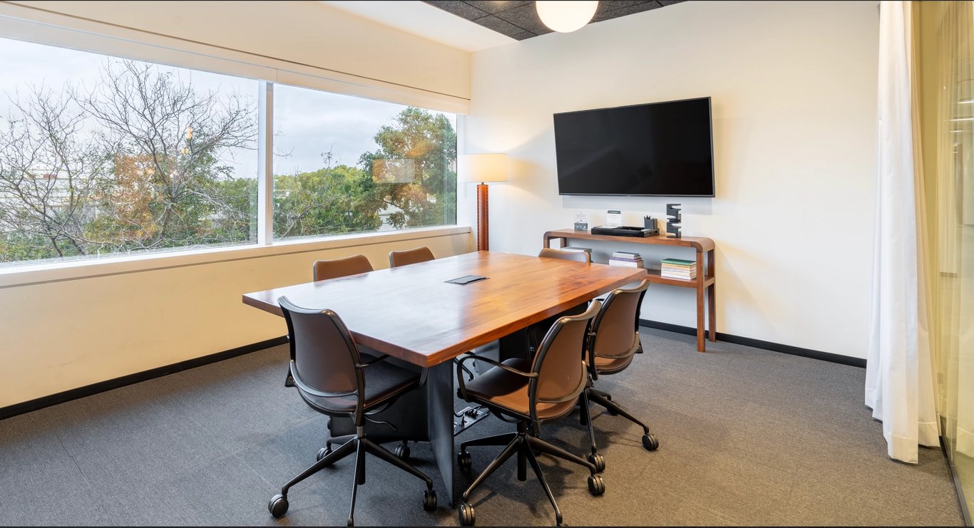 An interior shot of Conf Room 1-E