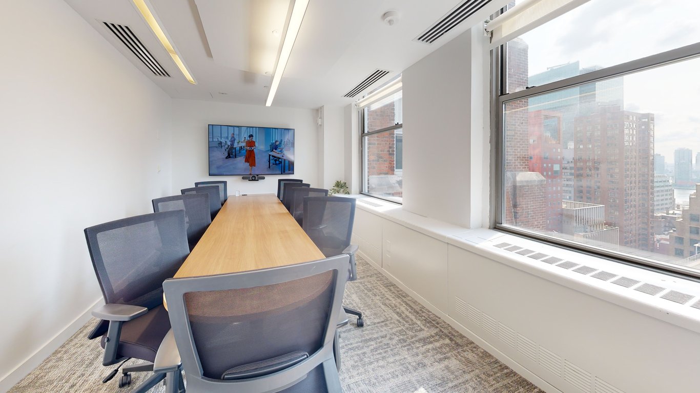 An interior shot of Vega Boardroom