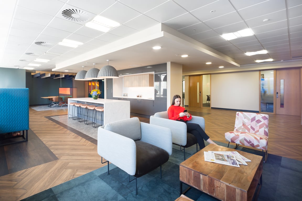 An interior shot of Landmark: Aldgate, Beaufort House