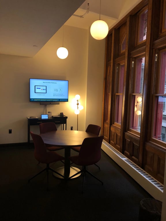An interior shot of Conference 4-A