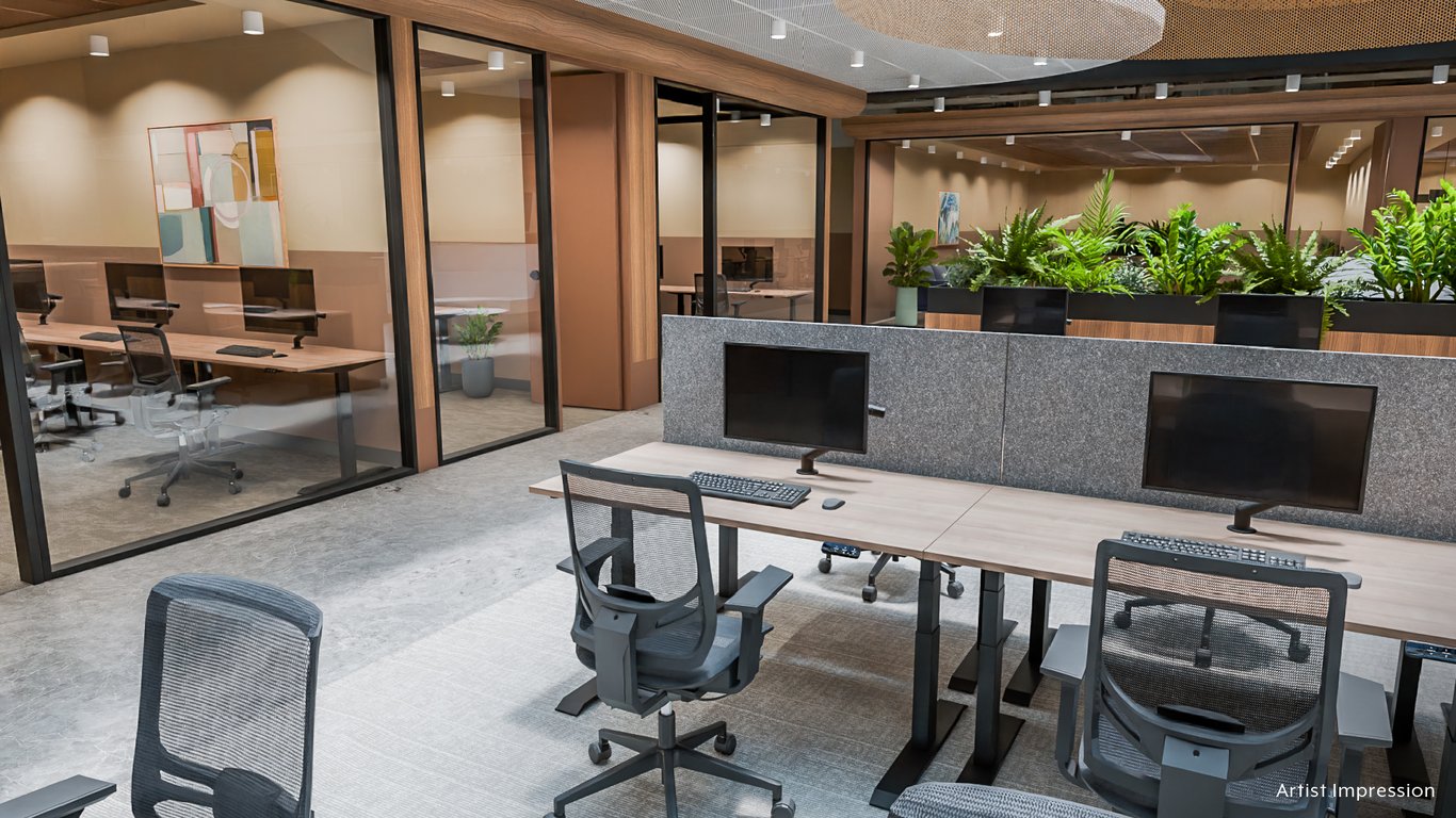 An interior shot of Waterman - Collins St