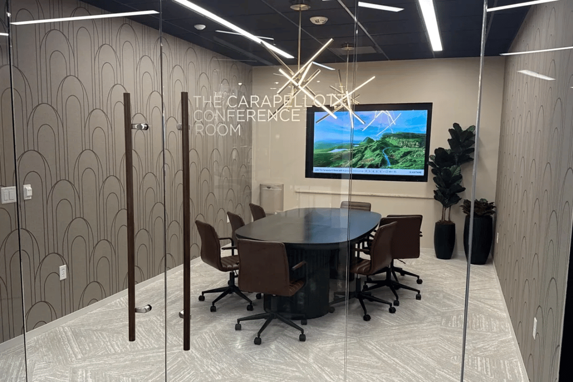 An interior shot of The Carapellotti Conference Room
