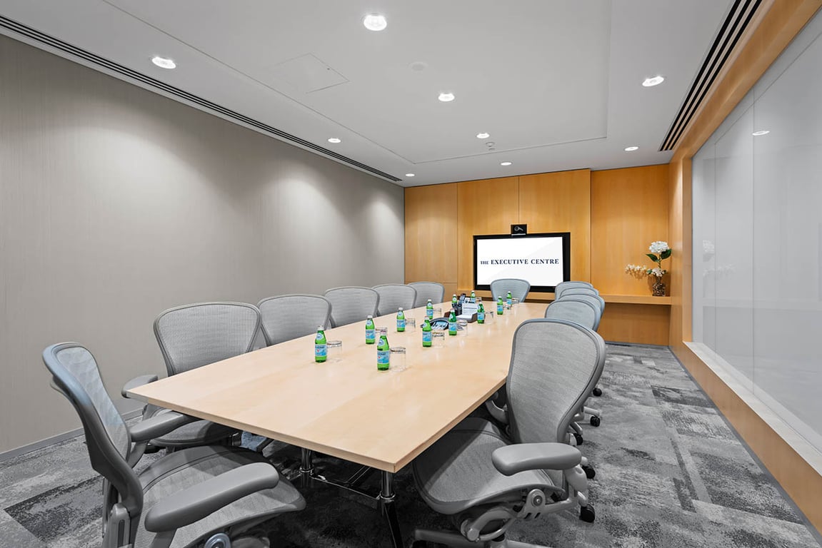 An interior shot of Boardroom 25A