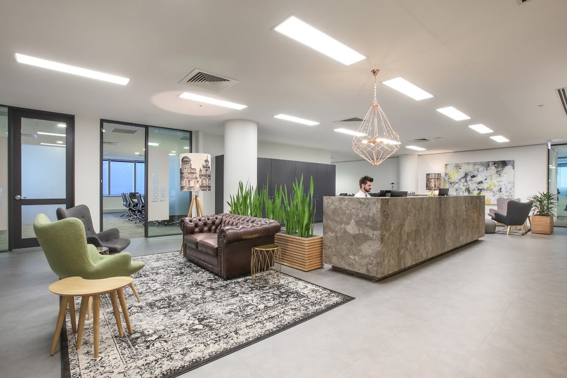 An interior shot of Workspace365 - 260 Queen Street