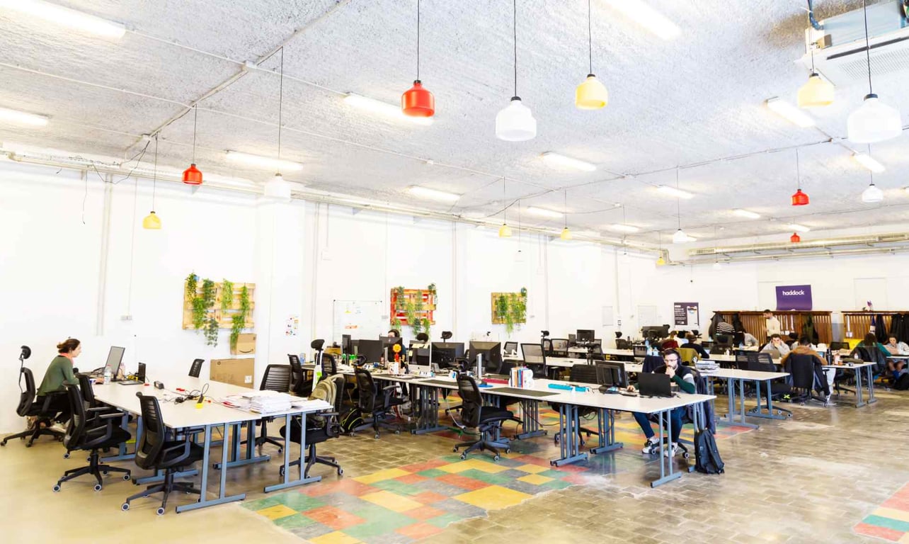 An interior shot of CREC Coworking - Sabadell