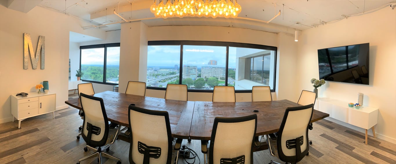 An interior shot of Room with a View
