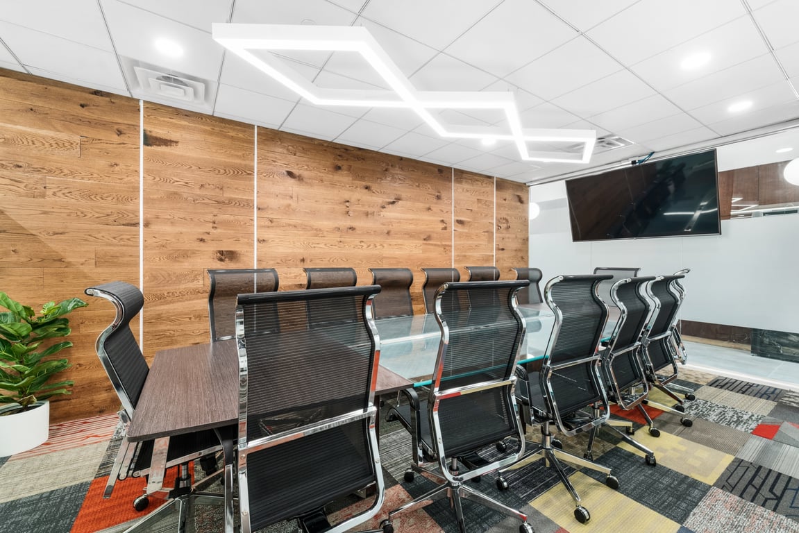 An interior shot of Conference Room A