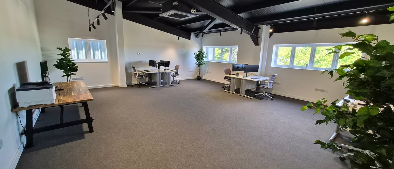 An interior shot of Office 2B