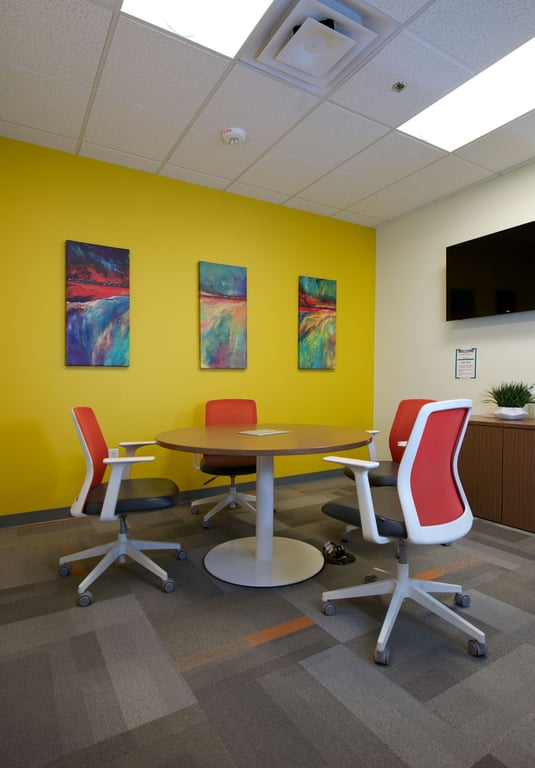 An interior shot of Small Conference Room