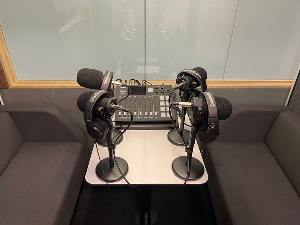 An interior shot of Podspot