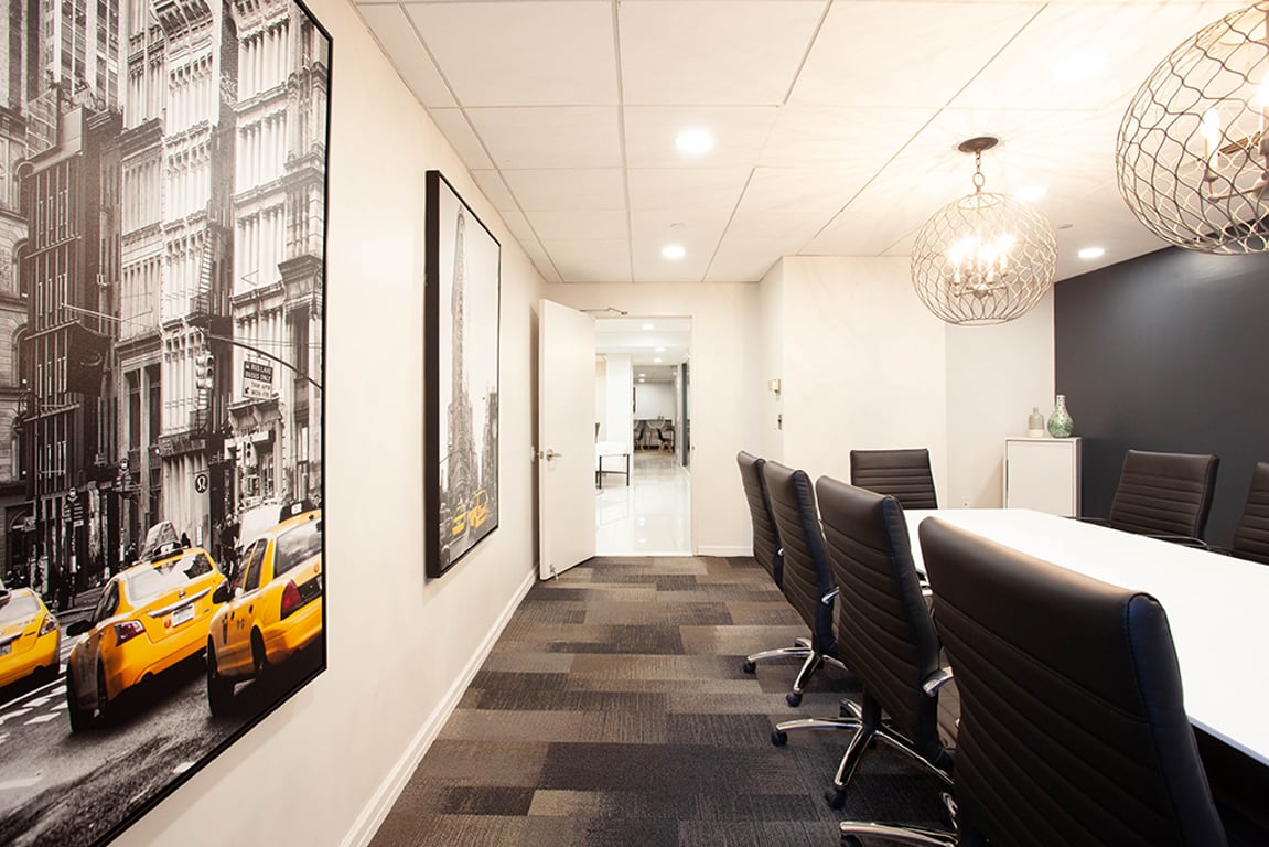 An interior shot of 8 Person Meeting Room B - Medium