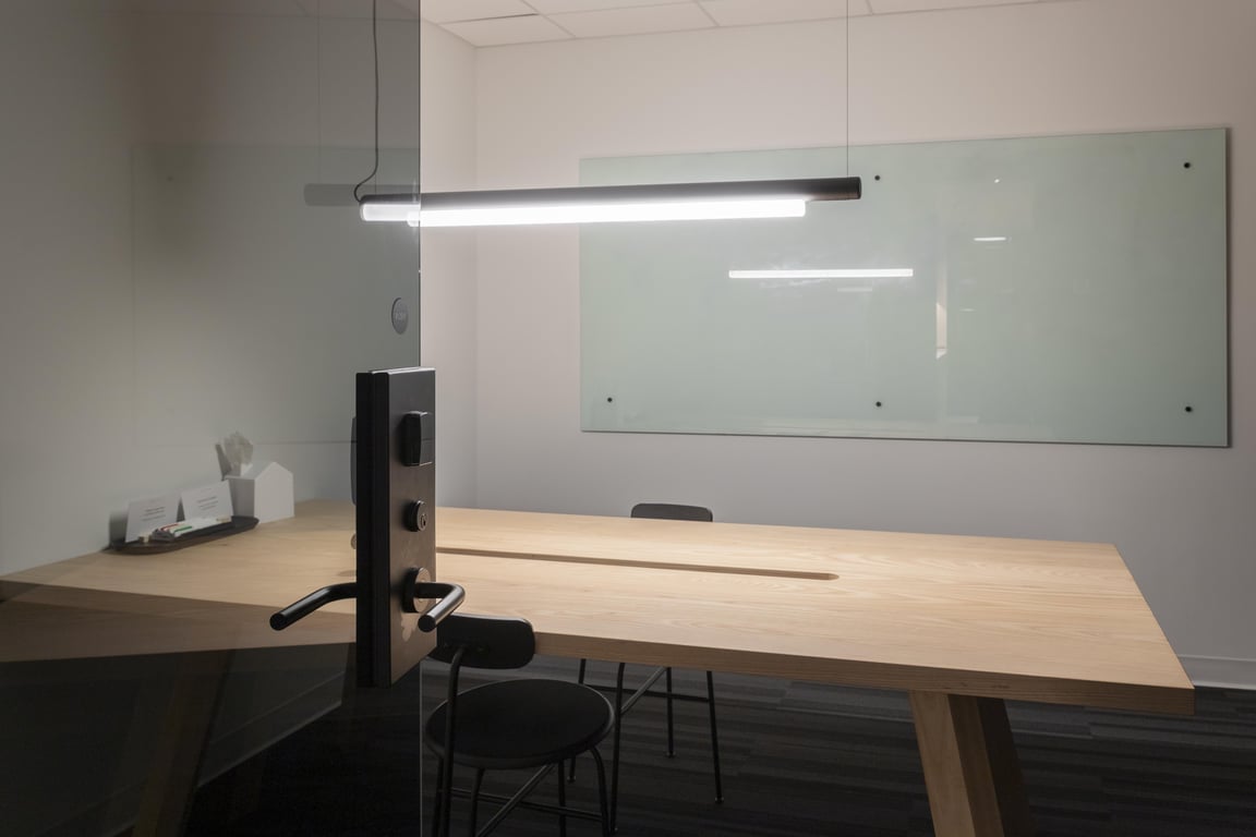 An interior shot of Spruce Boardroom