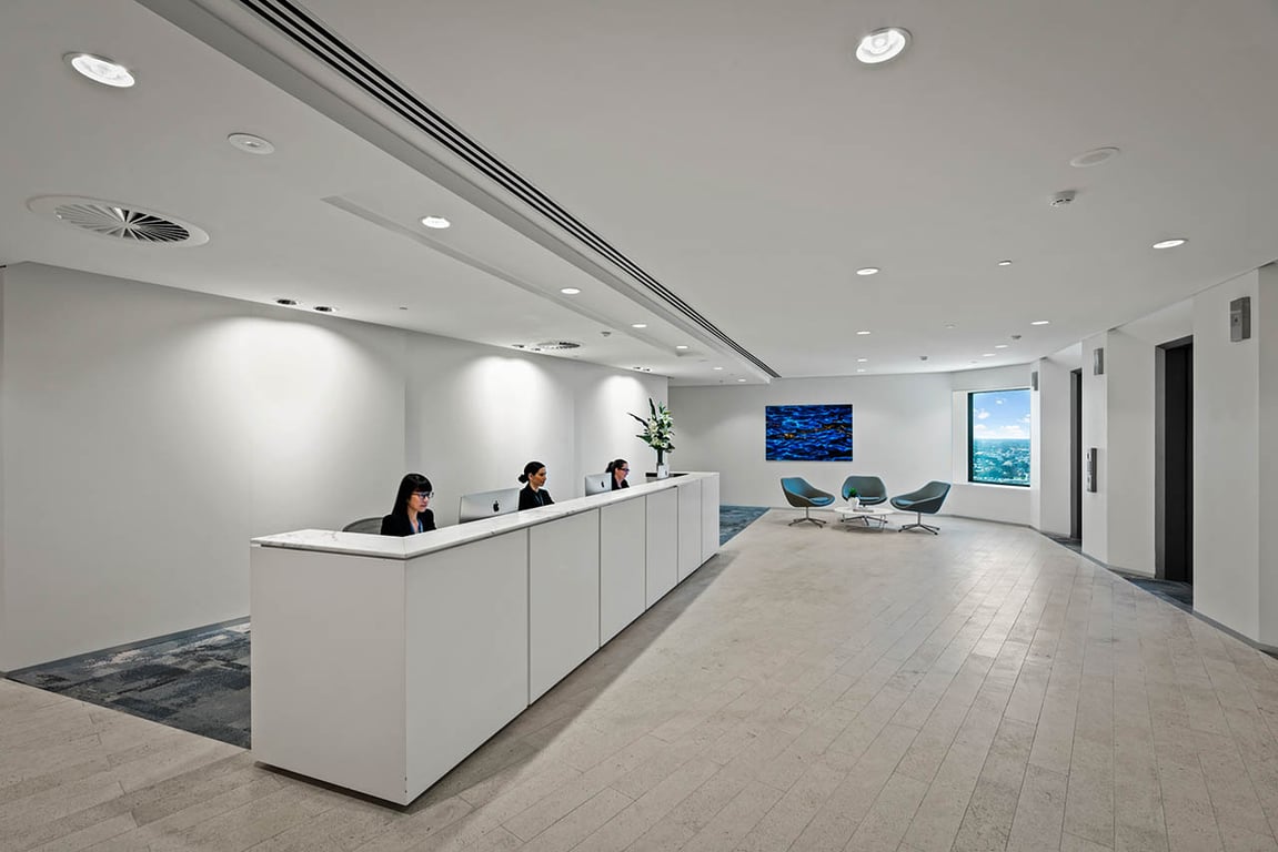 An interior shot of The Executive Centre - Perth