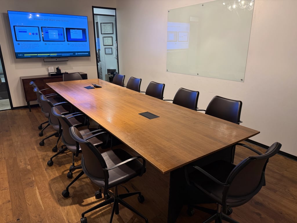 An interior shot of Meeting Room D