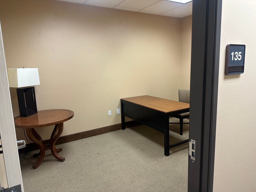 An interior shot of Office 135