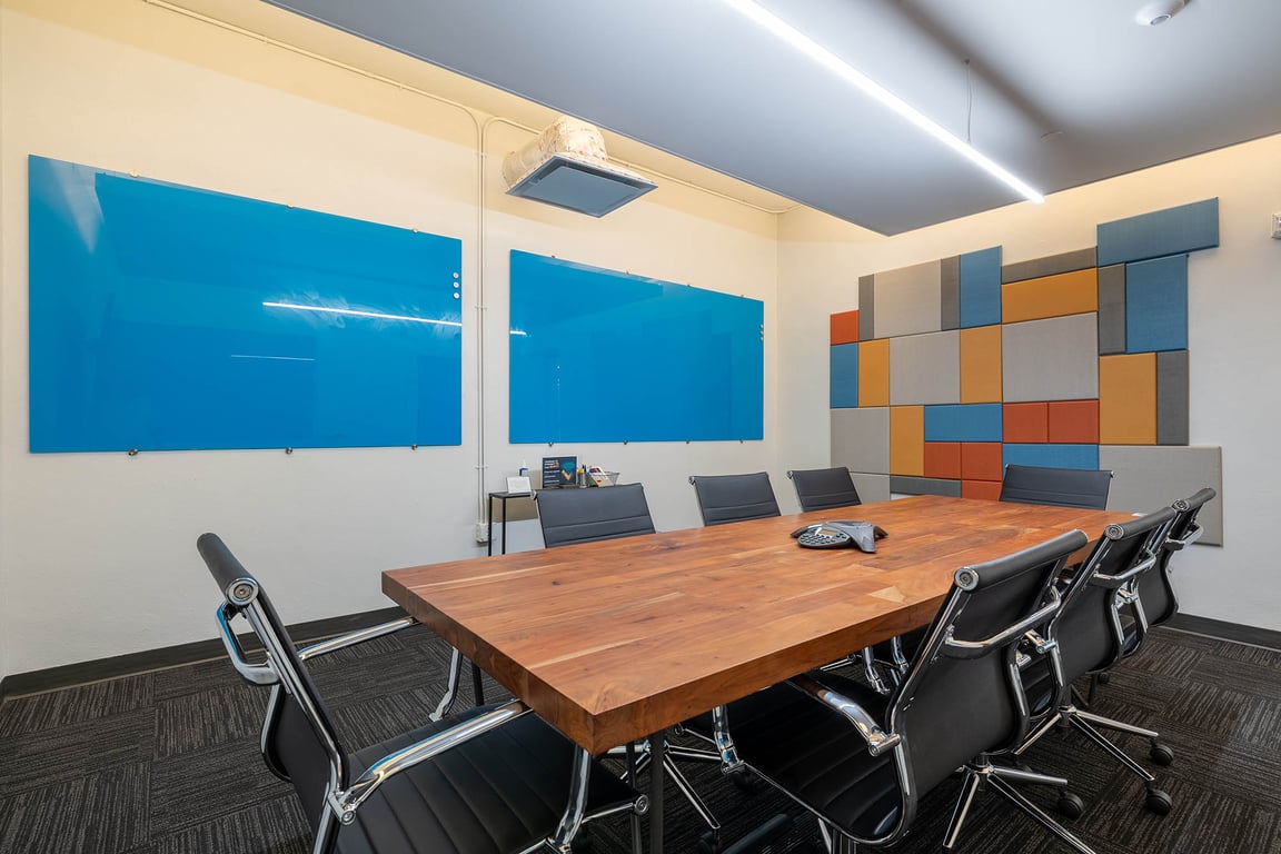 An interior shot of Conference Room 2