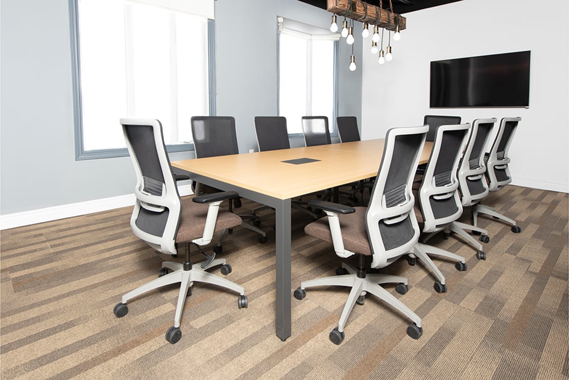 An interior shot of Square one Meeting Room
