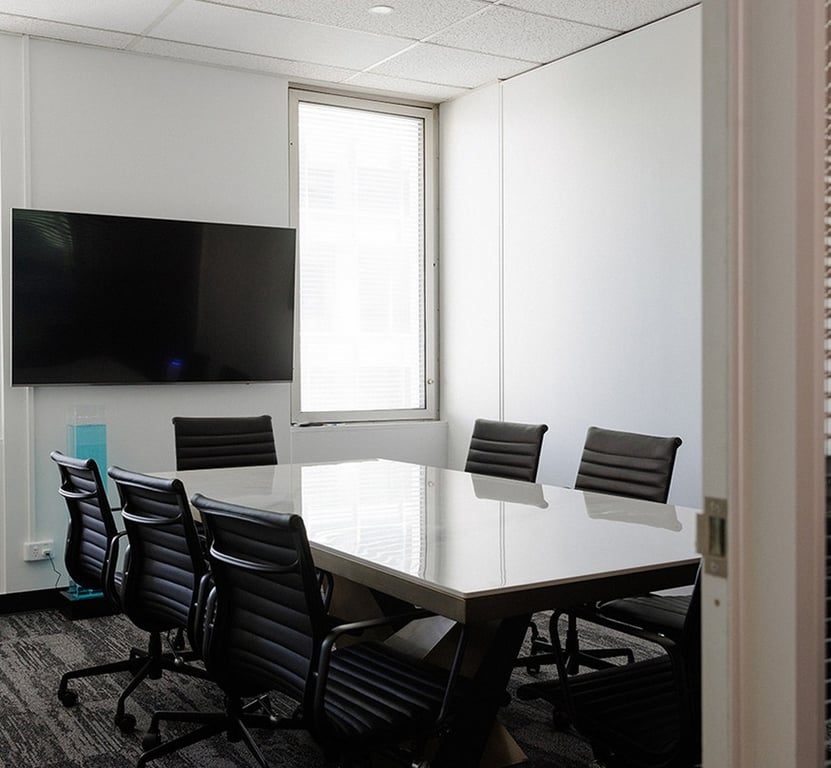An interior shot of Meeting Room