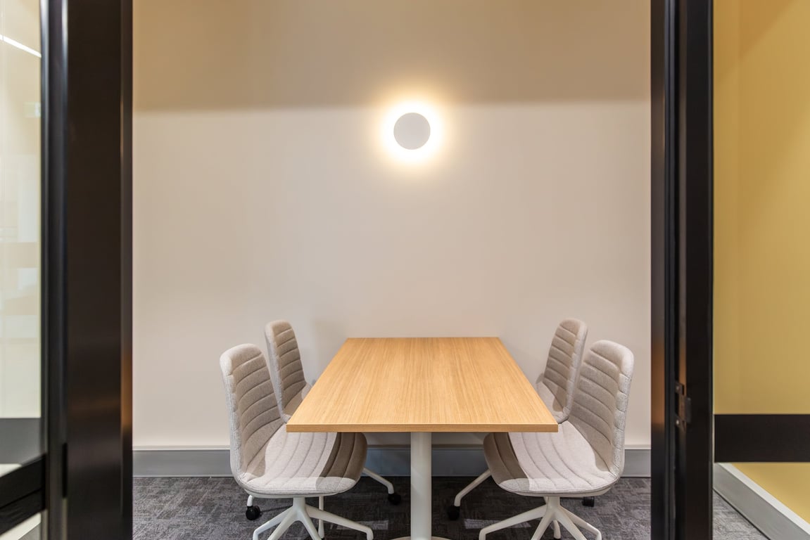 An interior shot of Nelson Meeting Room