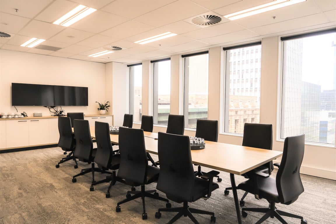 An interior shot of Boardroom