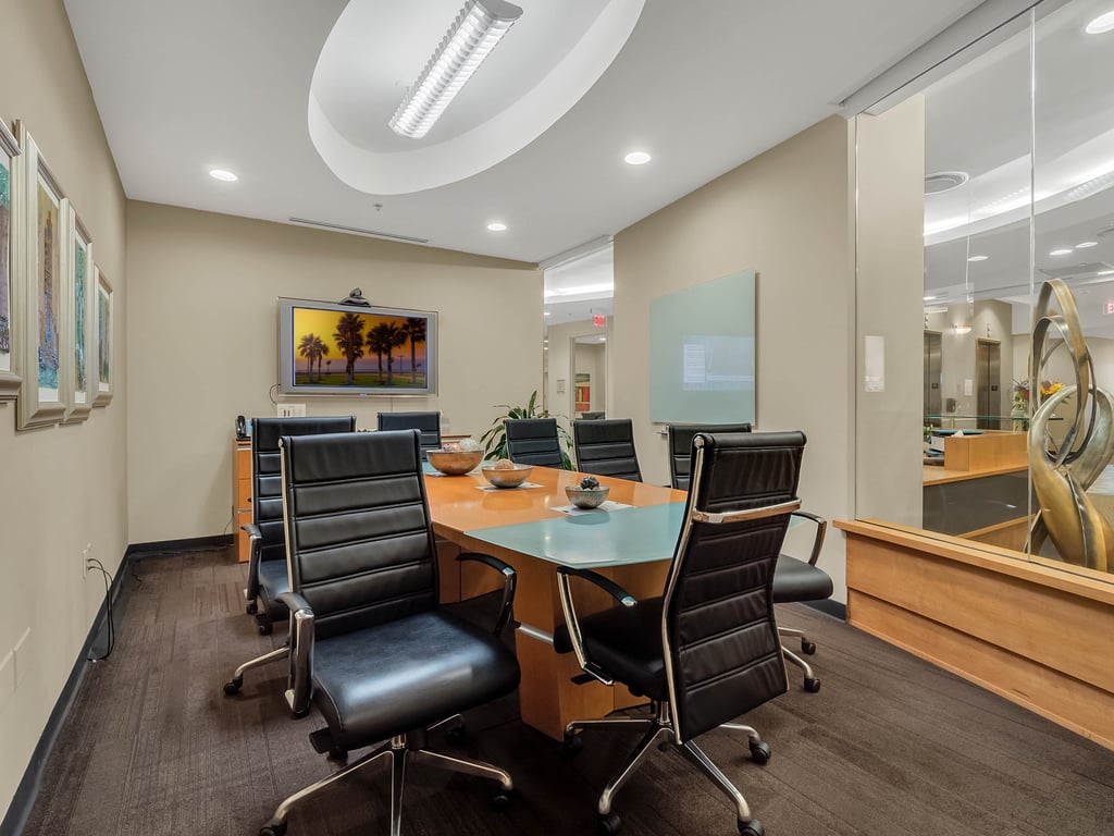 An interior shot of Medium Conference Room