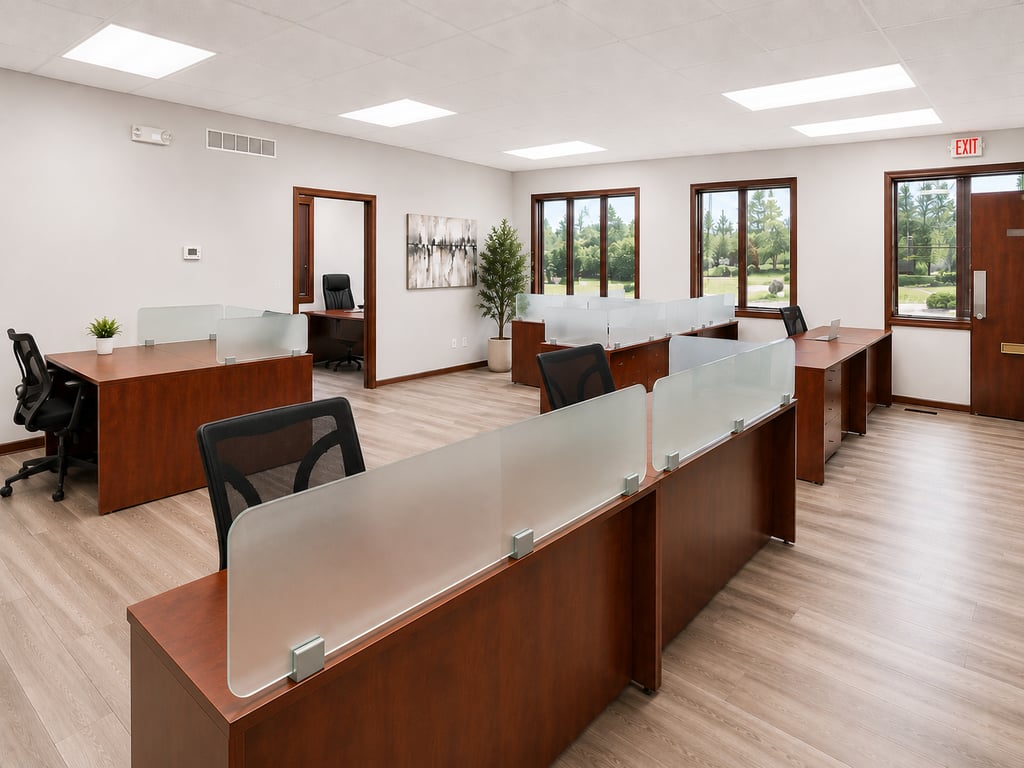 An interior shot of 618 Commons