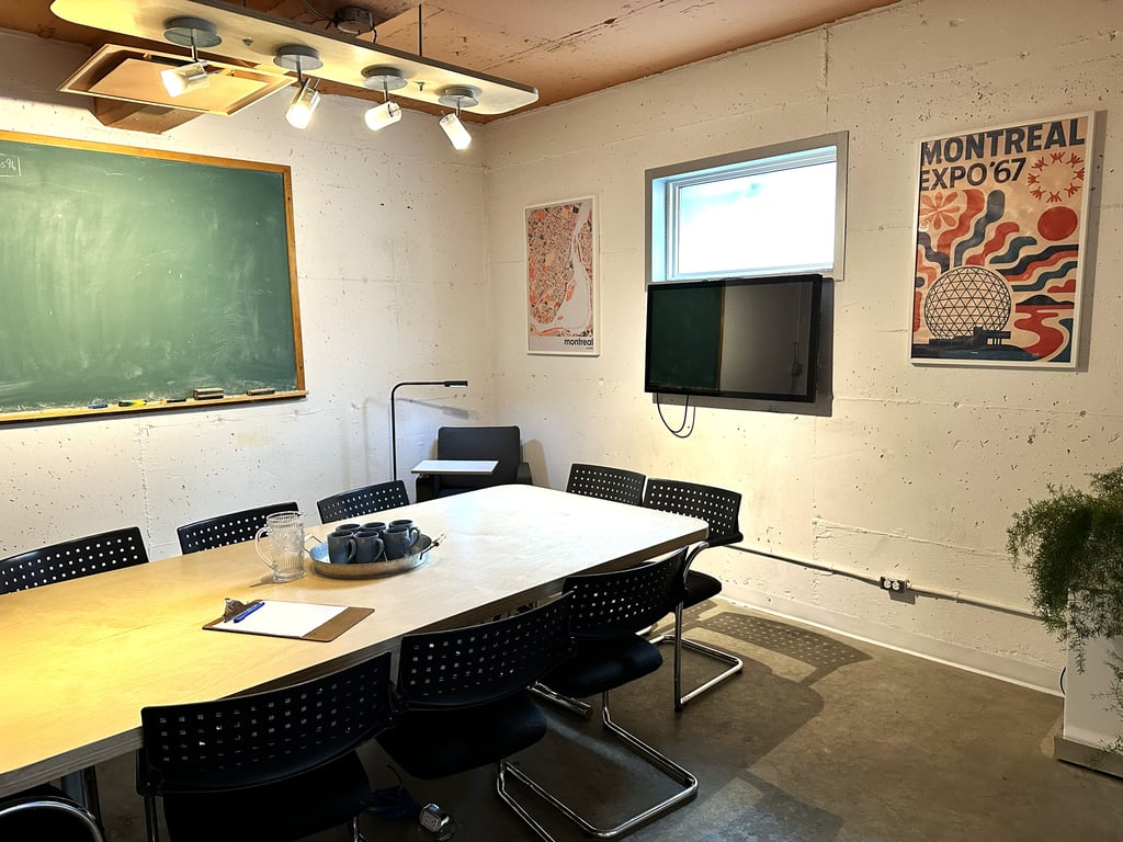 An interior shot of Conference Room Steve Job