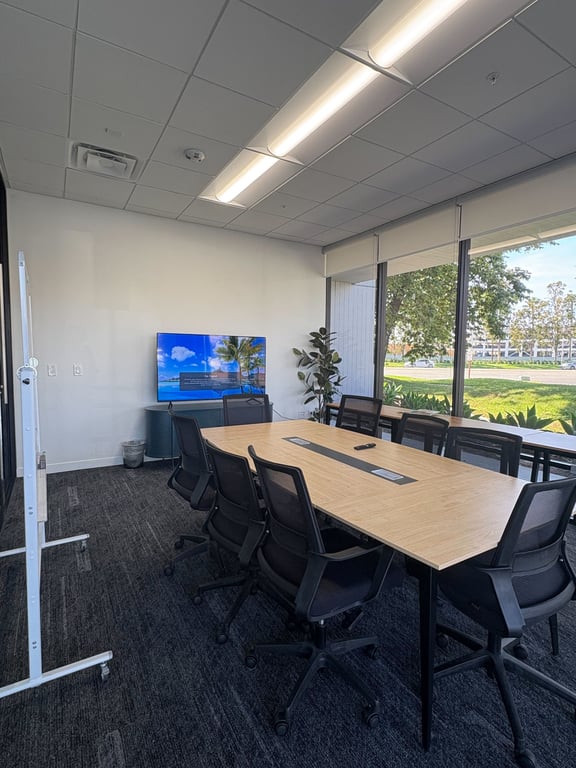 An interior shot of 8-Desk Office 103