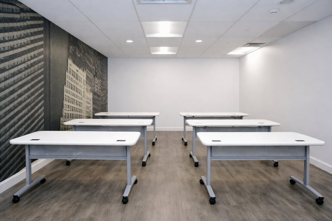 An interior shot of Midway Media Centre Training Room