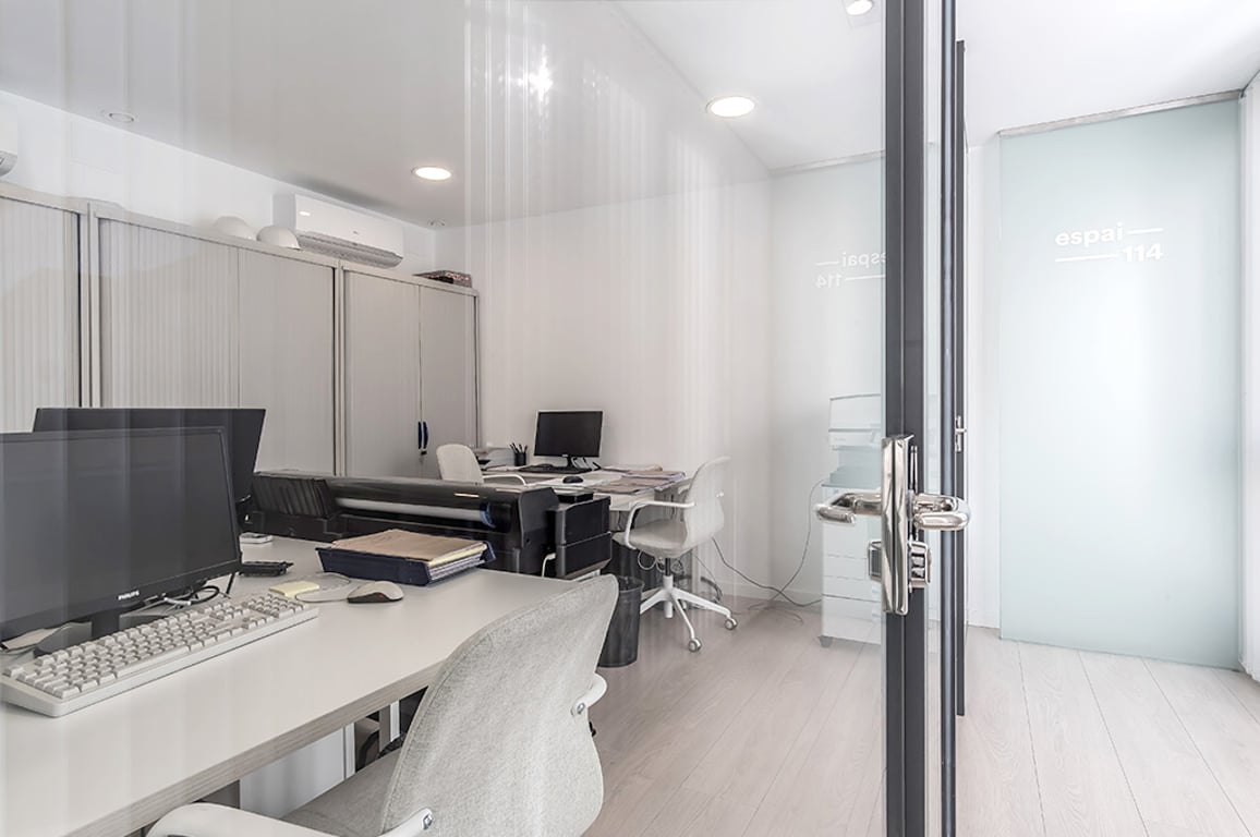 An interior shot of Private Office 4