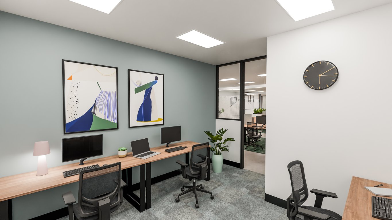 An interior shot of Suite 10
