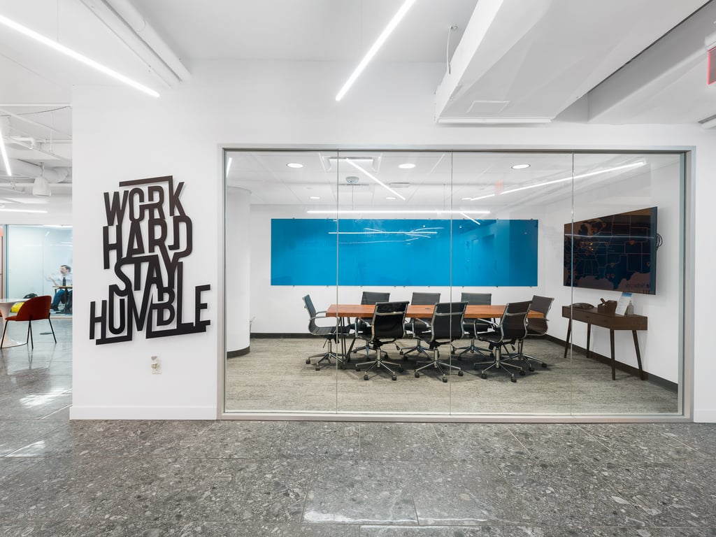 An interior shot of Conference Room 6