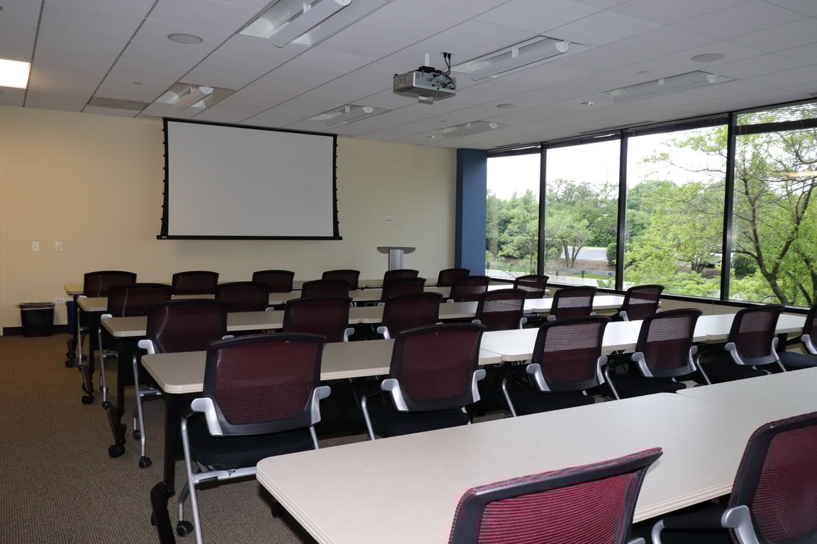 An interior shot of Training Room