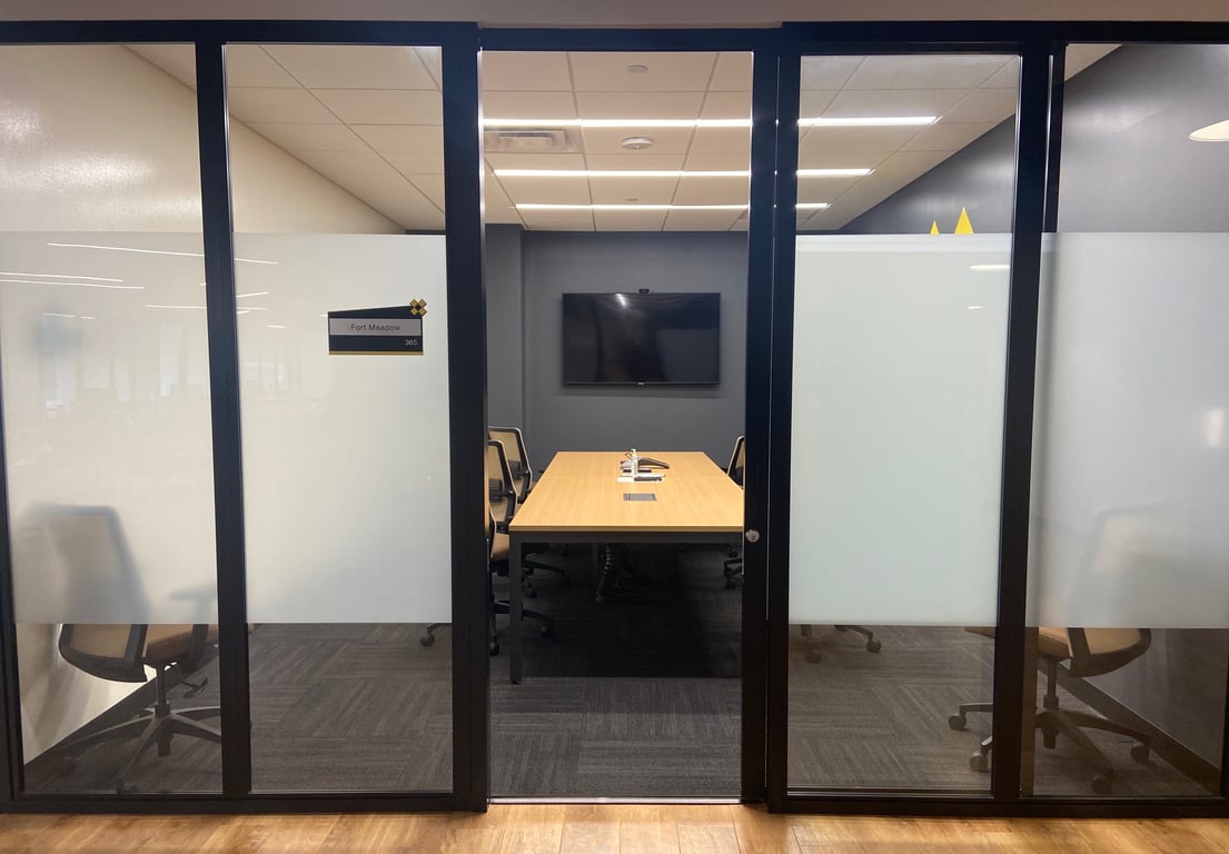 An interior shot of Large Meeting Room