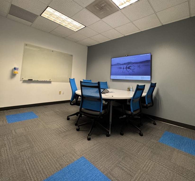 An interior shot of Connect: Conference Room 500