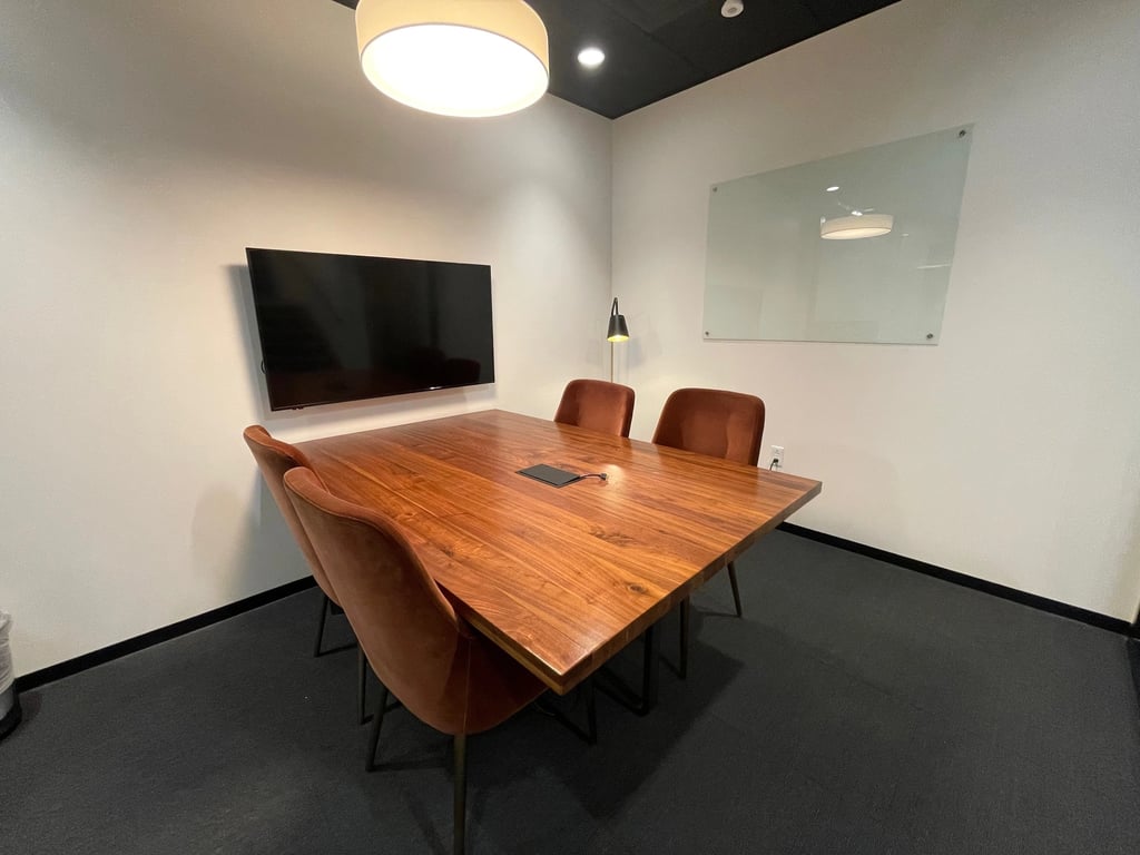 An interior shot of Conference F