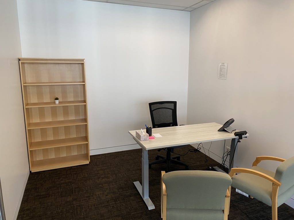 An interior shot of Guest Office