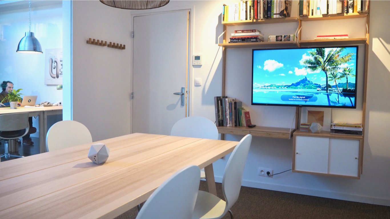 An interior shot of meeting room #2