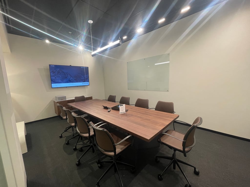 An interior shot of Conference G