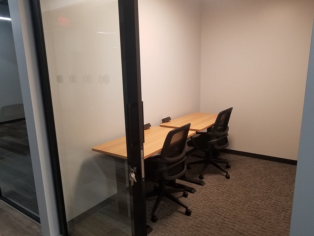 An interior shot of Day Office for Two