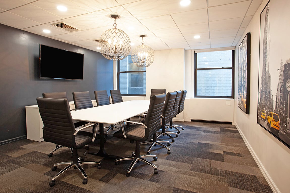 An interior shot of 10 Person Meeting Room A - Large