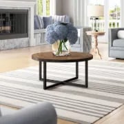 Dillwyn Cross Legs Coffee Table