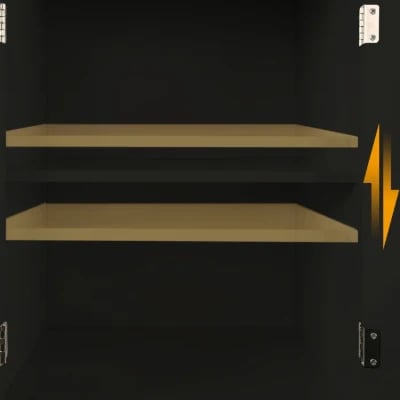 Ash Rolling Kitchen Island with Solid Wood Top