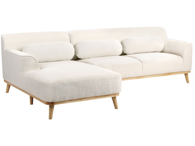 Picture of Milano L-Shaped Sectional – Natural Wood