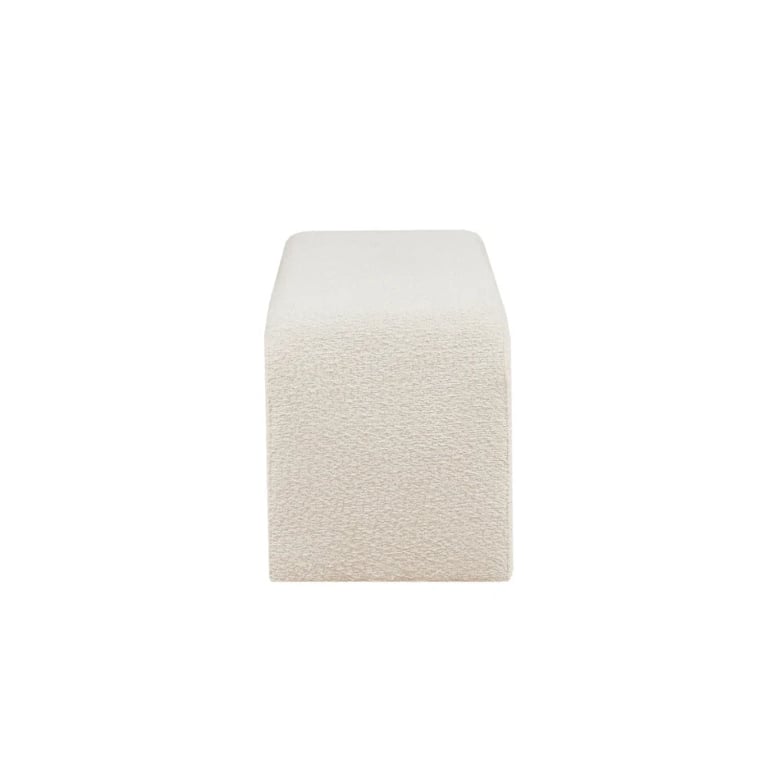 صورة سورا  مقعد خشب طبيعي  بتصميم انسيابي - زوايا ناعمة