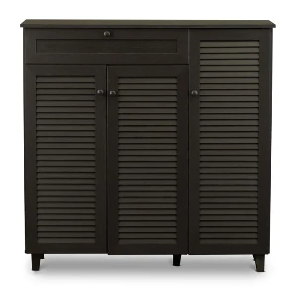 Picture of Petir Shoe Storage Cabinet - Black